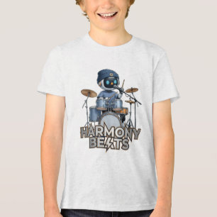 Harmony Beats – Zedoura Schlagzeuger Tri-Blend Shirt
