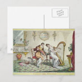 Harmony before Matrimony, 1805 Postkarte (Vorne/Hinten)