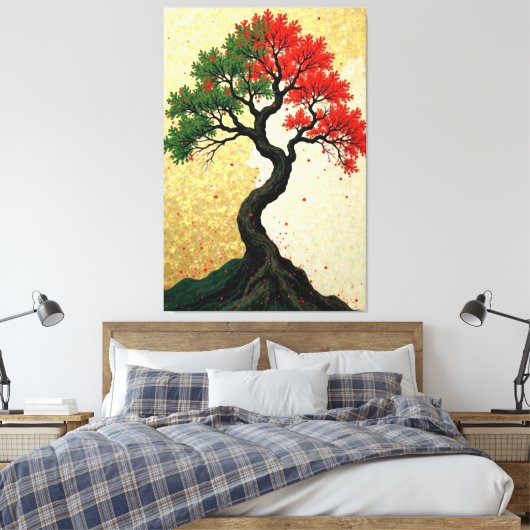 Harmony Blossom Leinwanddruck (Insitu (Schlafzimmer))