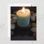 Harmony Candle Postkarte (Vorne/Hinten)