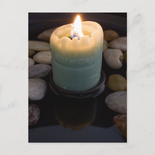 Harmony Candle Postkarte (Vorderseite)