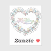 Harmony Cute Chibi Birds Aufkleber (Blatt)