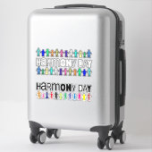 Harmony Day Australia Aufkleber (Koffer)