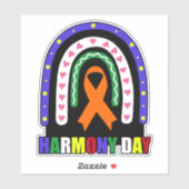 Harmony Day Australia Aufkleber (Blatt)
