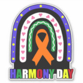 Harmony Day Australia Aufkleber (Vorderseite)