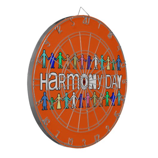 Harmony Day Australia  Dartscheibe (Vorderseite Links)