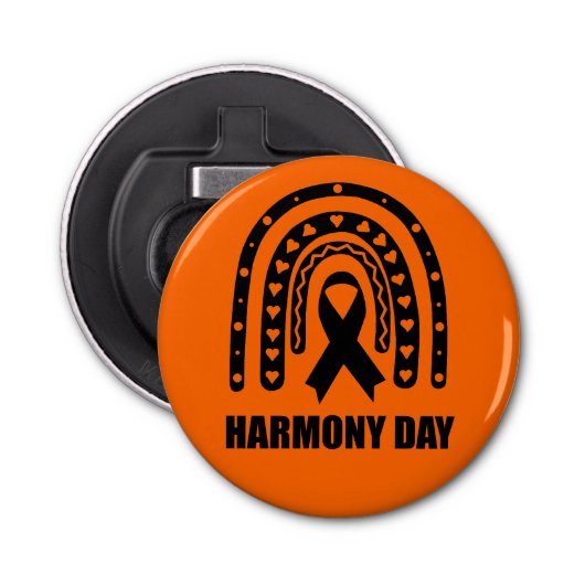 Harmony Day Australia Flaschenöffner (Vorderseite)