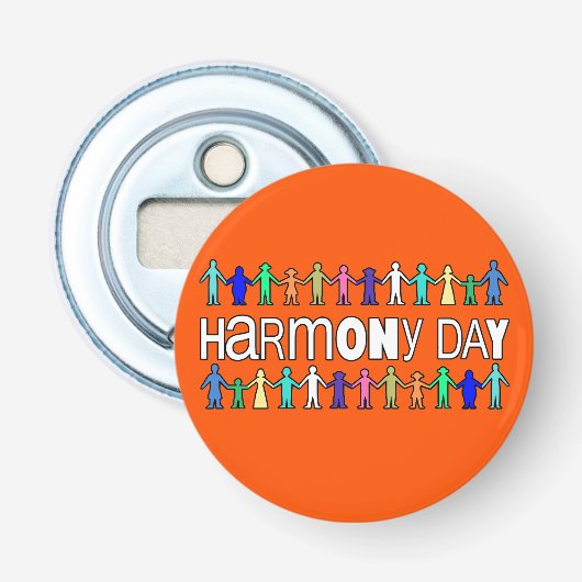 Harmony Day Australia  Flaschenöffner (Vorderseite)