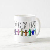 Harmony Day Australia Kaffeetasse (VorderseiteRechts)