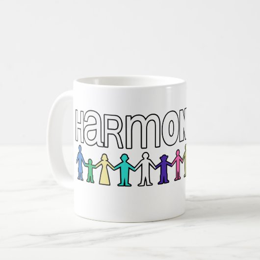 Harmony Day Australia Kaffeetasse (Vorderseite Links)