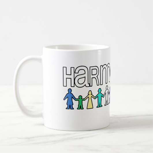 Harmony Day Australia Kaffeetasse (Links)