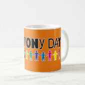 Harmony Day Australia Kaffeetasse (VorderseiteRechts)