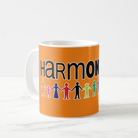 Harmony Day Australia Kaffeetasse (Vorderseite Links)