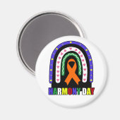 Harmony Day Australia Magnet (Vorderseite/Rückseite)