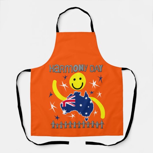 Harmony Day Australia Schürze (Vorderseite)