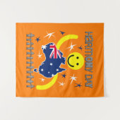 Harmony Day Australia Wandteppich (Vorderseite (Horizontal))