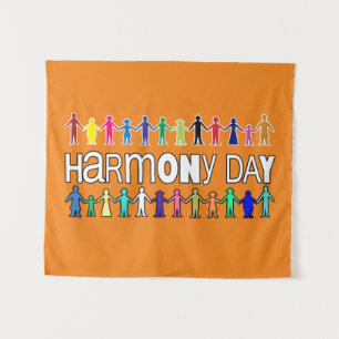 Harmony Day Australia Wandteppich