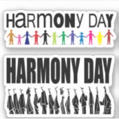 Harmony Day, Australien Aufkleber (Vorderseite)
