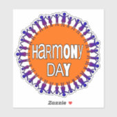 Harmony Day, Australien Aufkleber (Blatt)