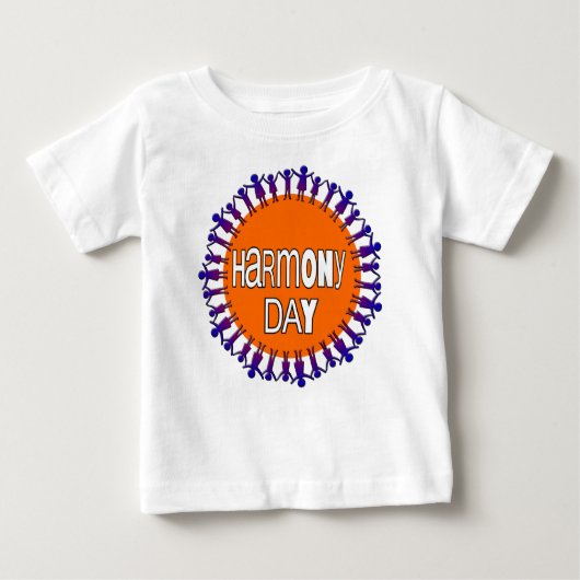 Harmony Day, Australien Baby T-shirt (Vorderseite)