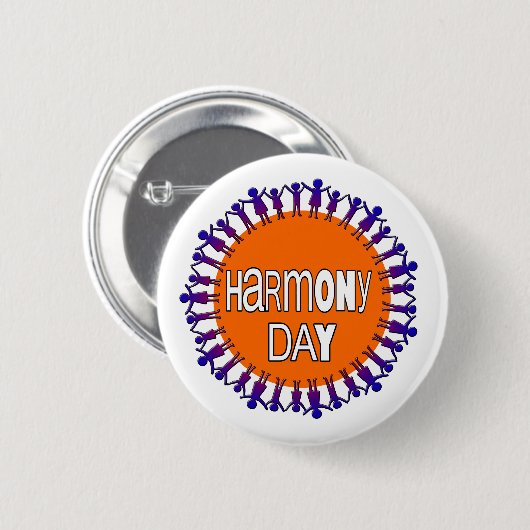 Harmony Day, Australien Button (Vorne & Hinten)