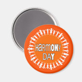 Harmony Day, Australien Magnet (Vorderseite/Rückseite)
