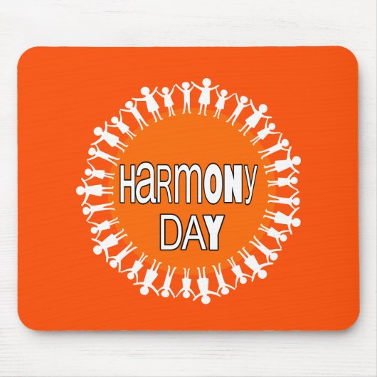 Harmony Day, Australien Mousepad (Vorne)