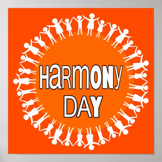 Harmony Day, Australien Poster (Vorne)