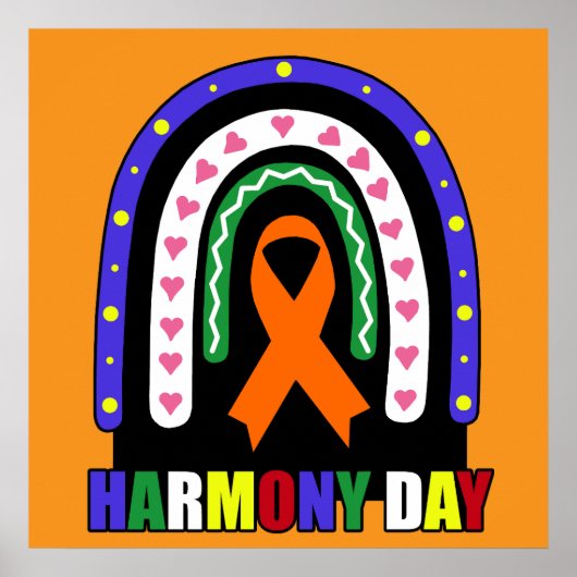 Harmony Day Australien Poster (Vorne)