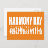 Harmony Day, Australien Postkarte (Vorne/Hinten)