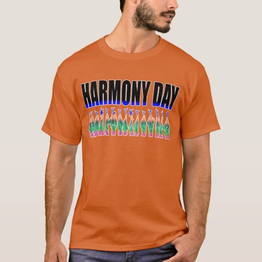 Harmony Day, Australien T - Shirt (Vorderseite)