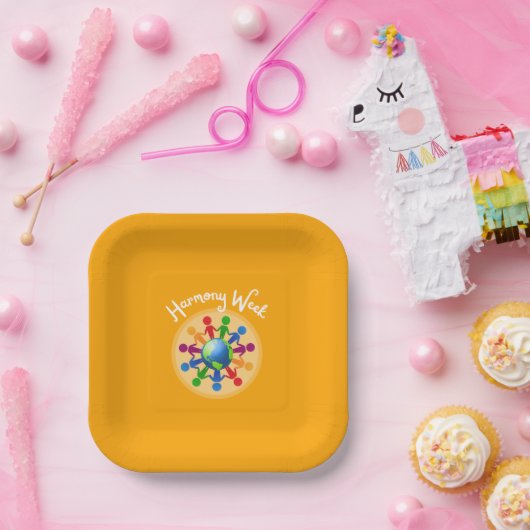 Harmony Day Pappteller (Party)