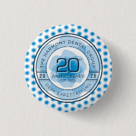 Harmony Dental 20. Jubiläumsbutton Button