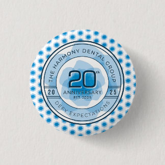 Harmony Dental 20. Jubiläumsbutton Button