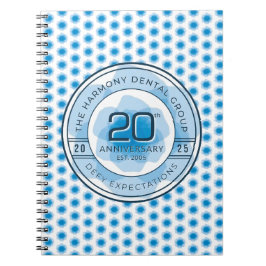Harmony Dental 20. Jubiläumsnotizbuch Notizblock