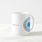 Harmony Dental 20th Anniversary Mug Kaffeetasse (VorderseiteRechts)