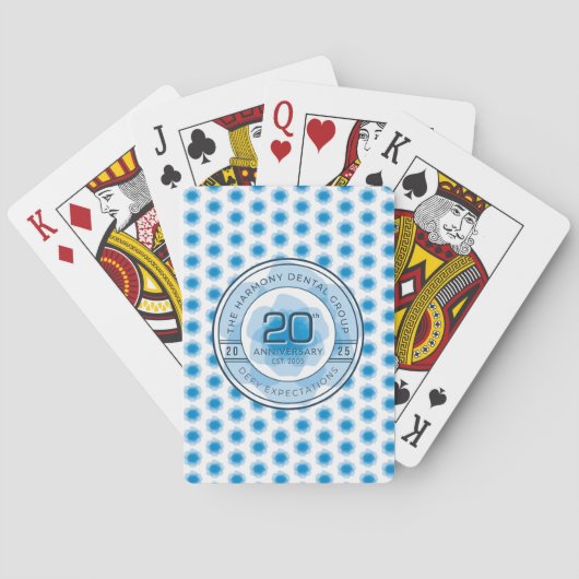 Harmony Dental 20th Anniversary Playing Cards Spielkarten (Rückseite)