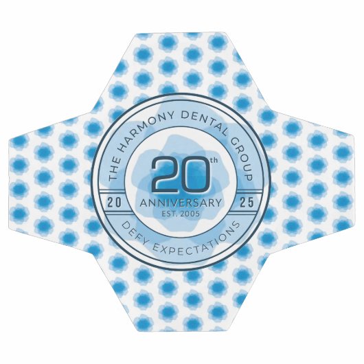 Harmony Dental 20th Anniversary Soccer Ball (Flach)