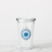 Harmony Dental 20th Anniversary Tumbler with Straw Acryltrinkbecher (Rückseite)