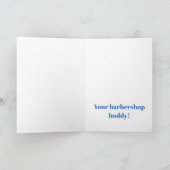 Harmony Happy Birthday Lady Singers Karte (Innenseite)