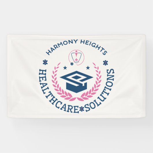 Harmony Heights Healthcare Solutions Company Logo Banner (Horizontal)