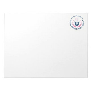 Harmony Heights Healthcare Solutions Company Logo Notizblock