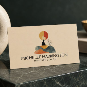 Harmony Horizon Life Coach, Therapeut, Meditation Visitenkarte