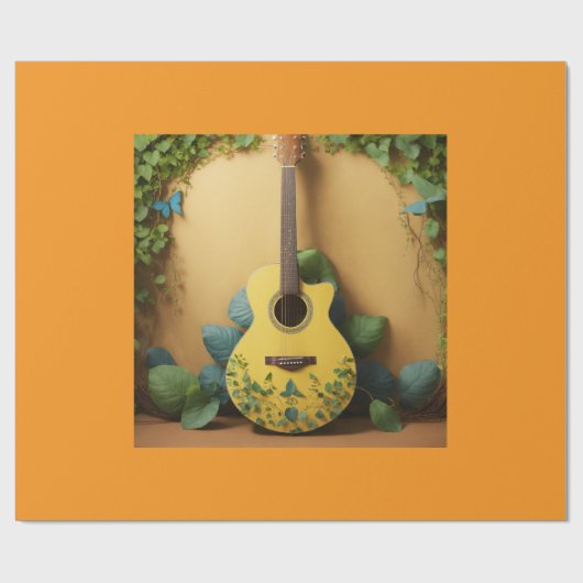 Harmony in Bloom Geschenkpapier (Flach)