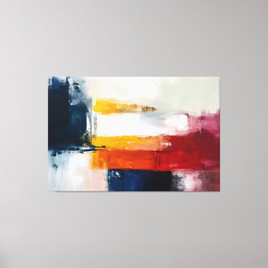 Harmony in Fragments Leinwanddruck (Vorderseite)