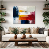 Harmony in Fragments Leinwanddruck