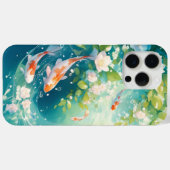 Harmony Koi in einem ruhigen Teich Case-Mate iPhone Hülle (Rückseite (Horizontal))