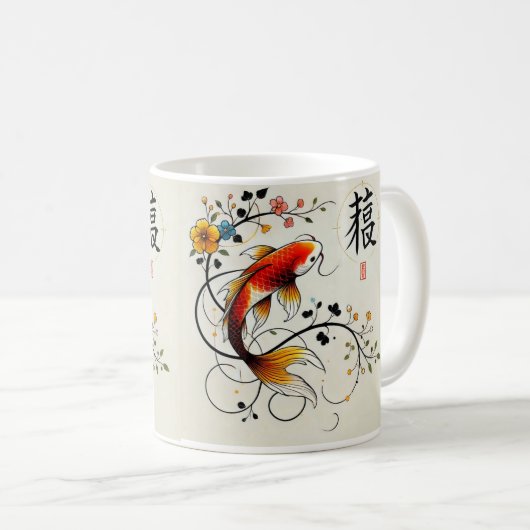 Harmony Koi Tasse (VorderseiteRechts)