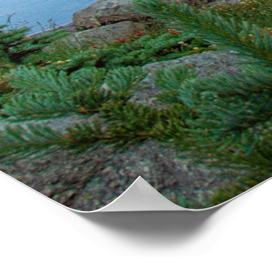 Harmony Lake II Poster (Ecke)