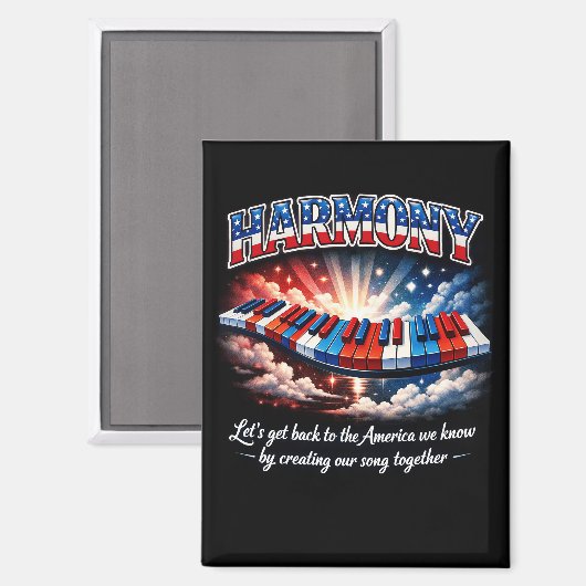 HARMONY MAGNET (Vorderseite/Rückseite)